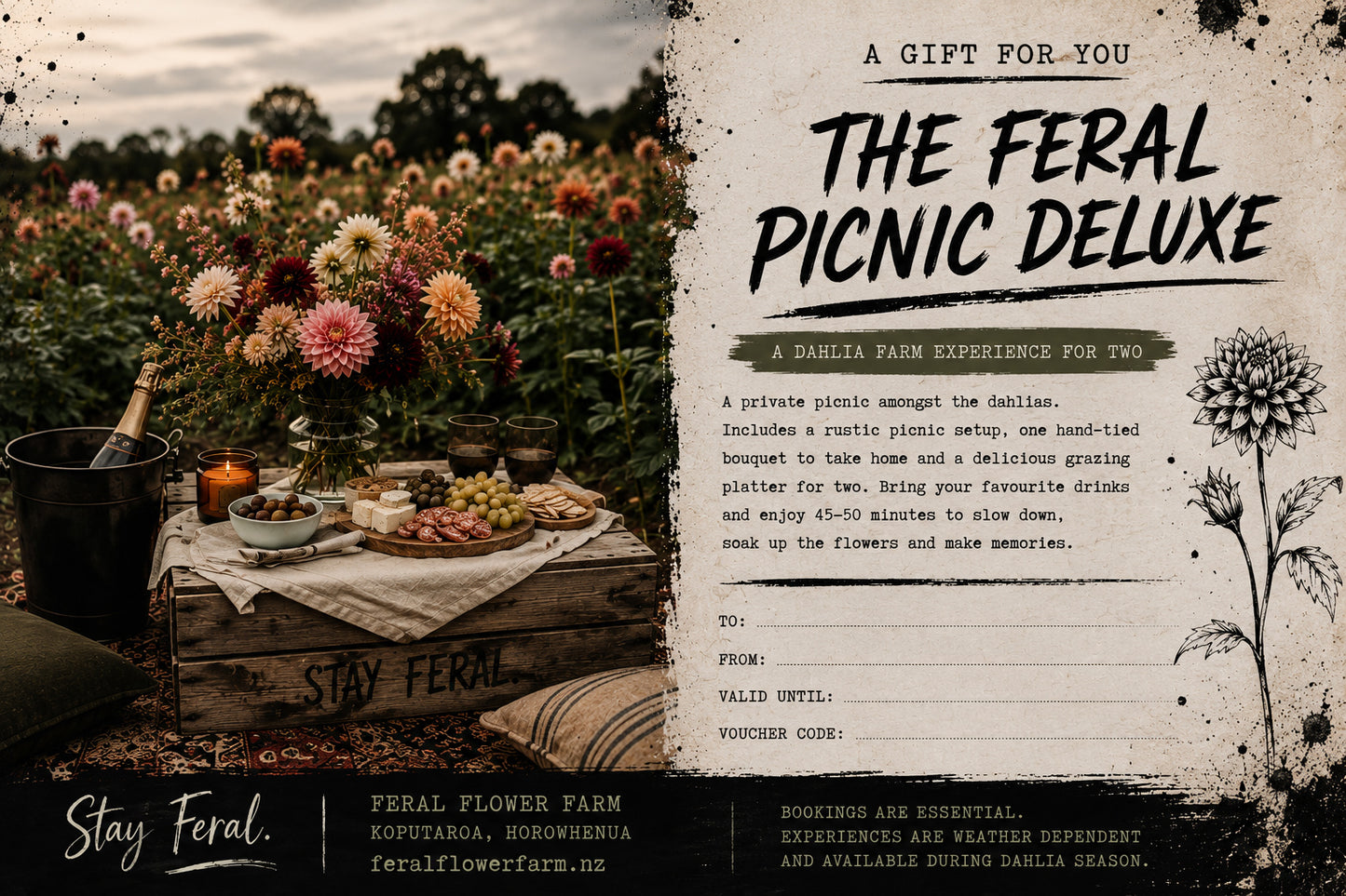 Feral Farm Dahlia Experiences