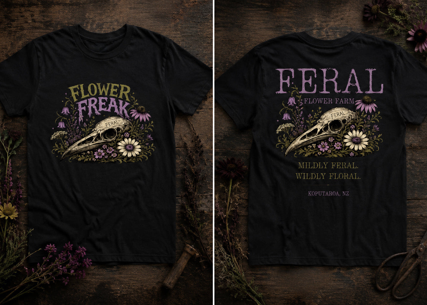 FLOWER FREAK | WILDLY FLORAL | ADULT UNISEX TEE