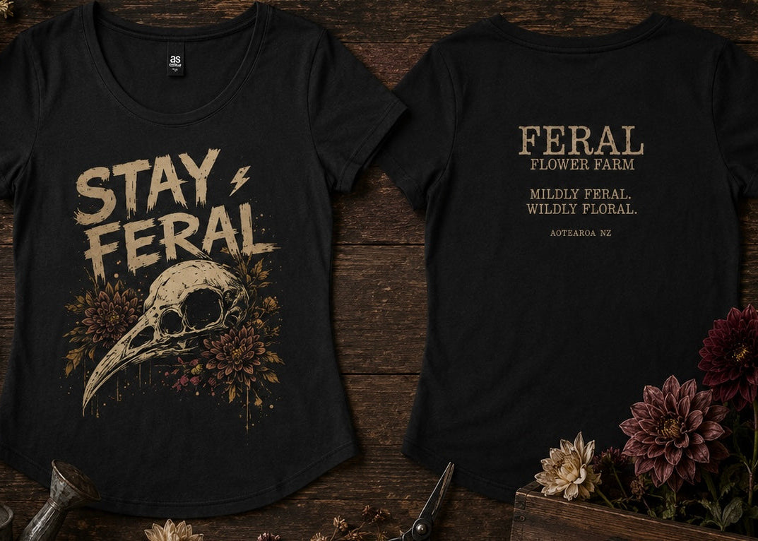 STAY FERAL WOMEN'S TEE