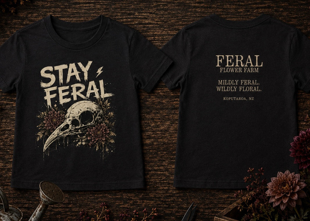 STAY FERAL YOUTH TEE